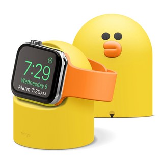 elago Line Friends Apple Watch充電座, 莎莉, 1個