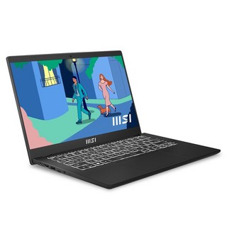 MSI 2024 모던 14 라이젠5 라이젠 7000 시리즈, 매트블랙, 2TB, 8GB, Free DOS, Modern 14 C7M-R5 237XKR