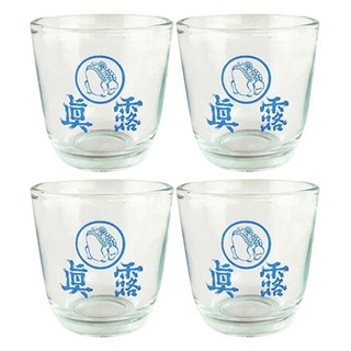 진로이즈백 소주잔, 블루, 4개