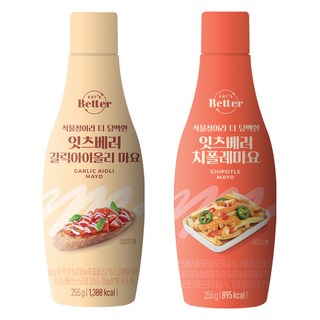 잇츠베러 치폴레마요 + 갈릭아이올리마요 1세트 255g 상품 이미지