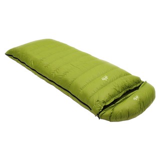 구스 다운 침낭 거위털 초경량 차박 캠핑 동계 군대 군용 겨울 온열 1200g, 그린, 1개