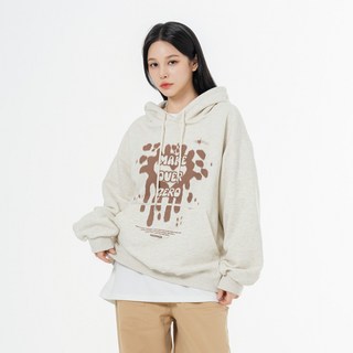 MOZMOZ Soft Juri Moz Love 寬鬆連帽衫