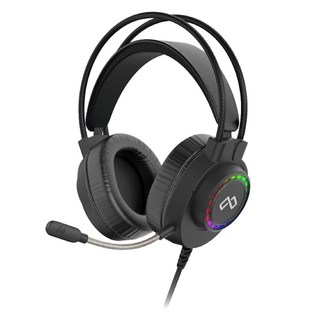 맥스틸 7.1채널 C타입 + USB 어학용 게이밍 헤드셋, GM-GHC200, 블랙