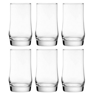 오션글라스 시로코 하이볼잔 410ml, 투명, 6개