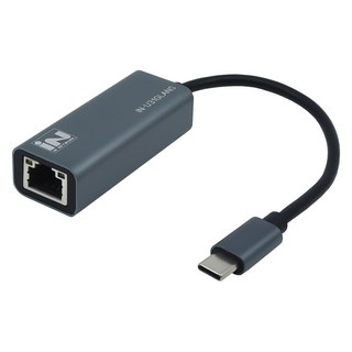 인네트워크 USB3.0 C타입 유선 랜카드 메탈, 1개