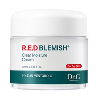 Dr.G 積雪草舒潤修護保濕霜 - R.E.D Blemish Clear Moisture Cream, 70ml 乾性肌膚適用, 1罐