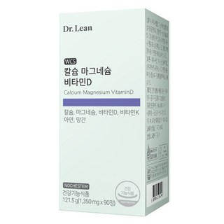 닥터린 WCS 칼슘 마그네슘 비타민D 121.5g, 90정, 1박스