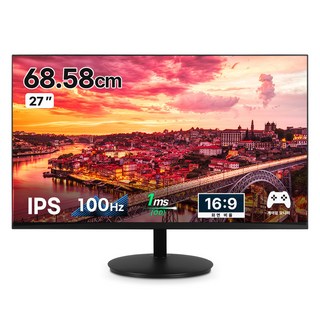 어드밴스원 FHD 100HZ 보더리스 게이밍 모니터, 68.58cm, MTR27F100(일반)