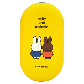 로이체 미피 양면발열 원터치 휴대용 충전식 미니 손난로 보조배터리, MIFFY-RHW-A-MM, 미피 + 멜라니