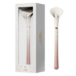 잘로 칼라 여성용 성인용품 진동기 + 더할수 마사지젤 100ml 세트, 1세트, 블로썸 핑크 대표 이미지 - 여자 자위 용품 추천