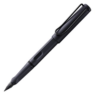 LAMY 사파리 만년필, EF, 스틸블랙