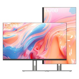 세로모니터 유디아 FHD EDGE 유케어 IPS 홈엔터 100 피벗 모니터