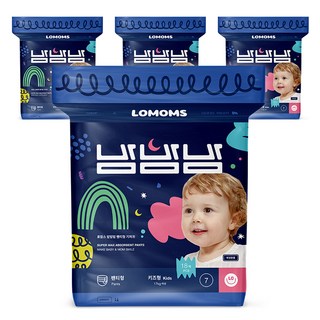로맘스 밤밤밤 팬티형 기저귀 7단계 72매 키즈형(Kid) 상품 이미지