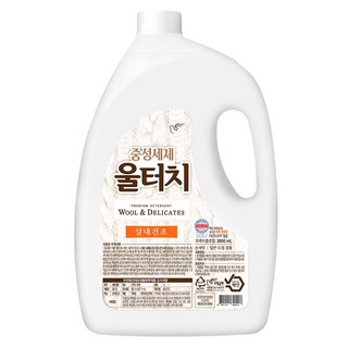 울터치 중성세제 본품, 3L, 1개