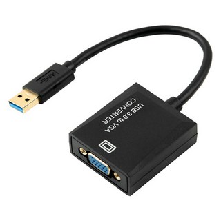 Coms USB 3.0 to VGA 1920x1080 PNP支援 Win7810支援 D SUB RGB轉接器, DM181, 1個