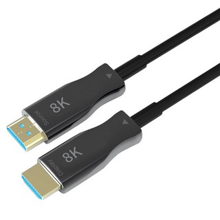 Coms HDMI 2.1 AOC 리피터 광케이블 8K 60Hz 최대4K 120Hz CB774, 1개