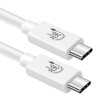 컴스마트 C타입-C타입 USB 4 GEN 2 PD 240W E Marker 20Gbps 고속충전 케이블 CL622, 2m, 1개