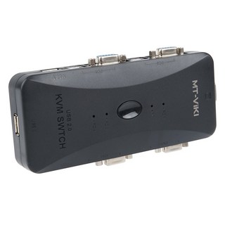 Coms VGA USB KVM切換器 4對1 PC周邊設備連接切換器 TB721