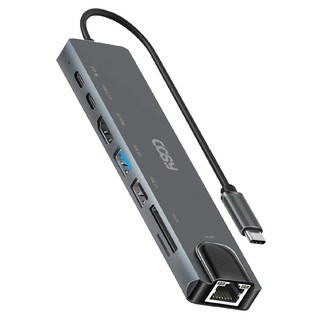 코시 8포트 C타입 이더넷 멀티 USB허브