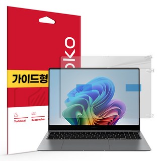 스코코 NT960XHA 지문방지 저반사 액정보호필름 세트, 1세트
