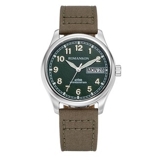 로만손 남성용 악티우스 시티보이 39.5 다이얼 시계 RWALFM3BF015