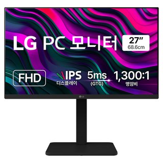 LG전자 FHD PC 모니터, 68.6cm, 27BA450