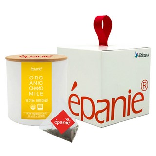 에빠니 유기농 허브차 캐모마일 지관 1.5g x 10p 선물세트, 1세트, 10개입