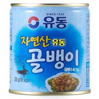 유동 자연산 골뱅이, 230g, 1개