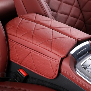 카에버 프리미엄 BMW전용 테사토라인 X5 호환 콘솔 틈새 수납 쿠션 커버, 부르고뉴 레드, BMW X5(19~24년식 이후)