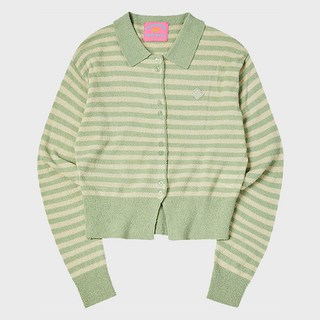 원더플레이스 여성용 꼬모니노즈 W SPRING BUTTON 가디건 WN246TBSCZ20