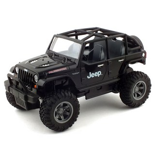 1:24 지프 루비콘 오프로드 RC카 HEX351045BK, 블랙, 1개