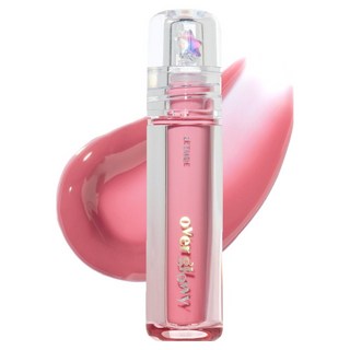 ETUDE Over Glow唇蜜, 2.8克, 1個, 04 粉紅棉花糖