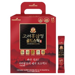 메디트리 고려 홍삼정 골드 스틱 100p, 1개, 1L