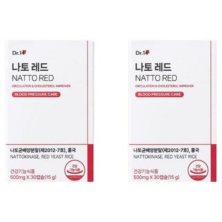 닥터포틴 나토레드 영양제 30p, 30정, 2개