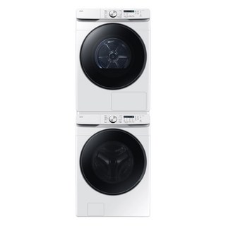 [10% 환급가전] 삼성전자 AI 세탁기 WF25DG8250BW + 건조기 DV21DG8200BW 25kg + 21kg + 직렬설치키트 SKK-ATW 세트 방문설치, WF25DG8250BW2T, 화이트