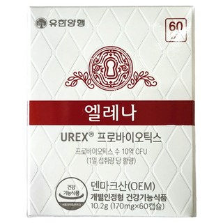 엘레나 유산균, 60정, 1개