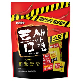 틈새라면 팔도 틈새라면 스프 20p, 100g, 1개