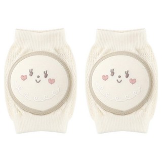 메르베 유아용 무릎보호대 양쪽 세트, 바닐라, 1세트