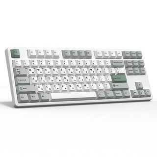 한성컴퓨터 무선 텐키리스 키보드 45g, 메탈화이트, GK797 PRO, 에그스톤 도각