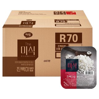 더미식 진백미밥, 210g, 24개