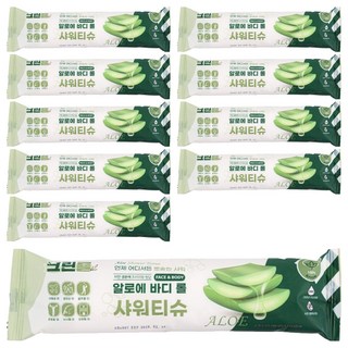 크린롤 빅사이즈 알로에 바디 롤 샤워티슈