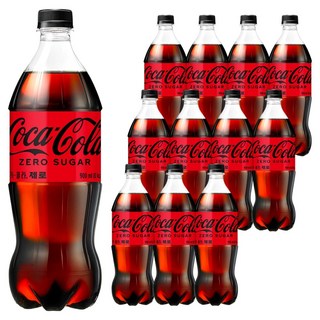 코카콜라 제로, 900ml, 12개