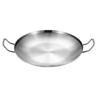에델코첸 인덕션 통3중 그리들, 40cm, 실버, 1개
