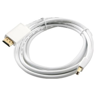 컴스마트 미니 디스플레이포트 HDMI 변환 케이블 1.8m, 1개