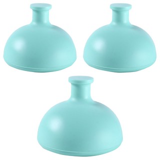 퓨어온 트름 패드 보조 실리콘 유도기 75 x 60 x 23 mm, 그린, 3개