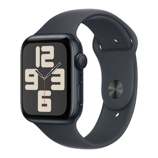 Apple Watch SE 2 附S/M運動錶帶 原廠保固, 午夜色, 44mm, GPS