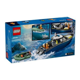LEGO 樂高 城市系列 警艇追逐戰 Police Boat Chase 60456, 1盒, 混和顏色