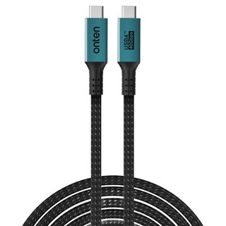 onten 歐騰 Comsmart Type-C to Type-C USB 4.0 PD 8K 40Gbps Thunderbolt 4線 100W, FW008, 1個, 1m