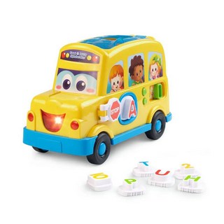 vtech 偉易達 數數音樂字母學習校車, 黃色, 字母數字音樂學習, 幼兒玩具