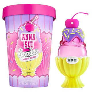 ANNA SUI 安娜蘇 台灣公司貨 霓虹聖代淡香水, 50ml, 1瓶